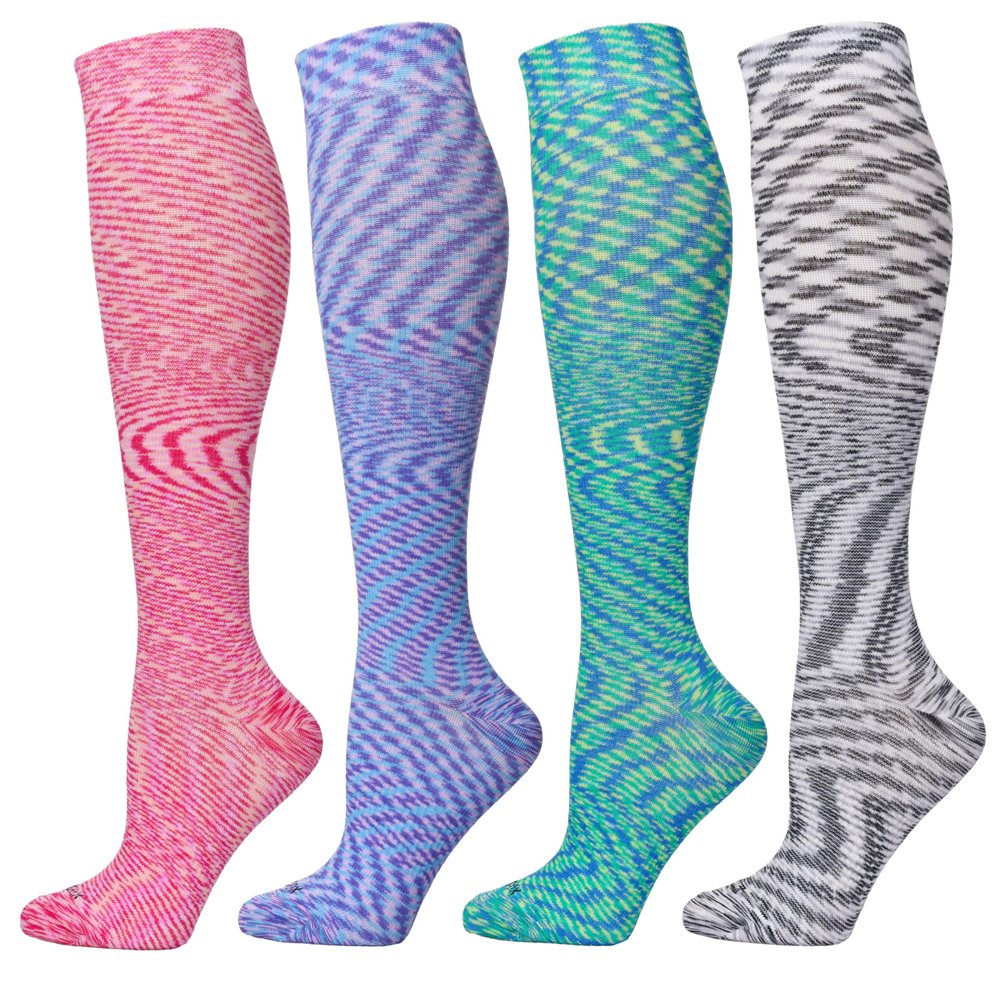 LEVSOX Compression Socks Women and Men Christmas 20-30mmHg Knee High Best for Nurses, Travel, Pregnancy