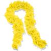 1st Choice Feather Boa Colorful Chandelle Feather Boa 66ft Women Turkey Feather Boas for Party, Costume (Yellow), normal view 1