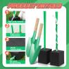 Shappy 24 Pieces Base Plugs with Tassels Heavy Duty Rubber Baseball Anchor Plug for Baseball Field Drill Softball Accessories(Green) view 4