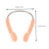 GOOHOCHY Swimming Nose Clips and Wire Nose Protector for Adults Swimming Training Accessory Prevents Water Ingress view 2