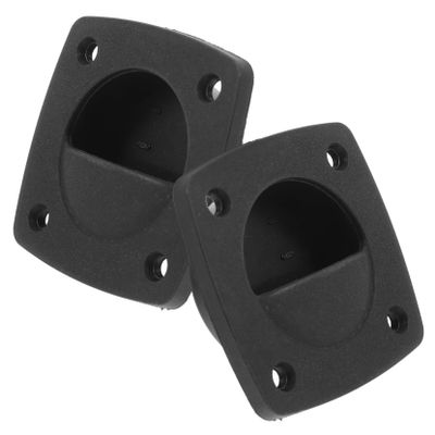 Milisten 2pcs Nylon Boat Handle Flush Lift Hatch Latch Heavy Duty Recessed Pull Handle