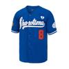 PERC30 Men's Showtime 8-24 Legend 90s Hip Hop Baseball Jersey Stitched for Memorial Day (Dark Blue,Small) view 2