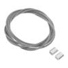 Anneome 1 Set String Basketball Net Stringing Basketball Hoop Replacement Threading Steel Wire Cord Frame Net Threading Overmolding Aluminum Buckle Cable Ring Board view 1