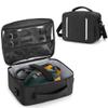 GOBUROS Sup Air Pump Bag Compatible with Most Sup Air Pumps, Paddle Board Pump Bags with Detachable Shoulder Strap, Electric Pump Storage Bag, Black, Bag Only