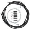 GANAZONO Bike Brake Cable and Housing Set Universal Replacement Kit for Bikes Sturdy PVC Material Black Suitable for Maintenance and Repairs view 1