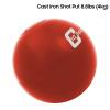 AKABIKE 10Cent Shot Put Color Series Case Iron for Outdoor Track & Field (6lb/2.76kg to 16lb/7.2kg) view 2