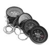 GANAZONO 6 Pack Compass Keychains Small Hiking Compass Grade Keyring Decor Keychain for Party view 1