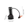 GANAZONO Portable Pump Pressure Gauge High-Pressure Foot Inflator for Motorcycles and Multi-Function Design for Easy Inflation view 2