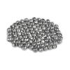 MUUNN 100pcs Tungsten Faceted Slotted Beads for Fly Tying, Sink Deeper and Faster 5 Colors/8 Sizes Slotted Tungsten Beads Fly Tying Beads Head Fly Tying Materials(Plain,2.8mm) view 2
