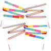 GANAZONO 8pcs Rhythmic Gymnastics Ribbons Dance Streamers ' Dance Ribbons for Twirling Gymnastics Training view 1