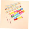 GANAZONO 8pcs Rhythmic Gymnastics Ribbons Dance Streamers ' Dance Ribbons for Twirling Gymnastics Training view 3