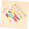 GANAZONO 8pcs Rhythmic Gymnastics Ribbons Dance Streamers ' Dance Ribbons for Twirling Gymnastics Training view 4