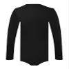 Landofgenie Men One Piece Bodysuit Long Sleeve Onesie Pajamas Tops Cotton Romper Black 4XL view 2