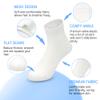 SERISIMPLE Kids Viscose Bamboo Above Ankle Socks Thin Mesh Summer Crew Comfortable Girls Boys Socks 5 Paris (US, Alpha, Medium, Regular, White) view 3