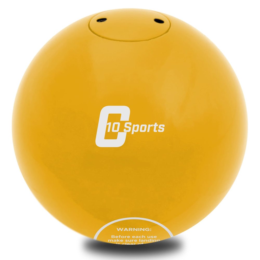 AKABIKE 10Cent Shot Put Color Series Case Iron for Outdoor Track & Field (6lb/2.76kg to 16lb/7.2kg)