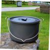 GANAZONO Ergonomic Handle Camping Pot Large Capacity Picnic Supply Durable Non-Slip for view 2