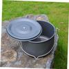 GANAZONO Ergonomic Handle Camping Pot Large Capacity Picnic Supply Durable Non-Slip for view 4