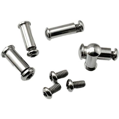 1 Full Set Scales Handle Screw Fits for Spyderco Delica C11 Endura C10, Custom Made Stainless Screw Set (Size : Endura C10 S)