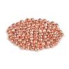 MUUNN 100pcs Tungsten Faceted Slotted Beads for Fly Tying, Sink Deeper and Faster 5 Colors/8 Sizes Slotted Tungsten Beads Fly Tying Beads Head Fly Tying Materials(Copper,2.8mm) view 2