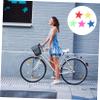WHAMVOX 36 Pack Bike Wheel Decor Beads Luminous Plastic Beads for Bike Decoration Easy Clip-on Design Random Color view 2