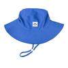 Baby Toddler Sun Hat,Kids Summer UPF 50+ Foldable Beach Bucket Hat for Boys Girls Children 6-24 Months Blue view 1