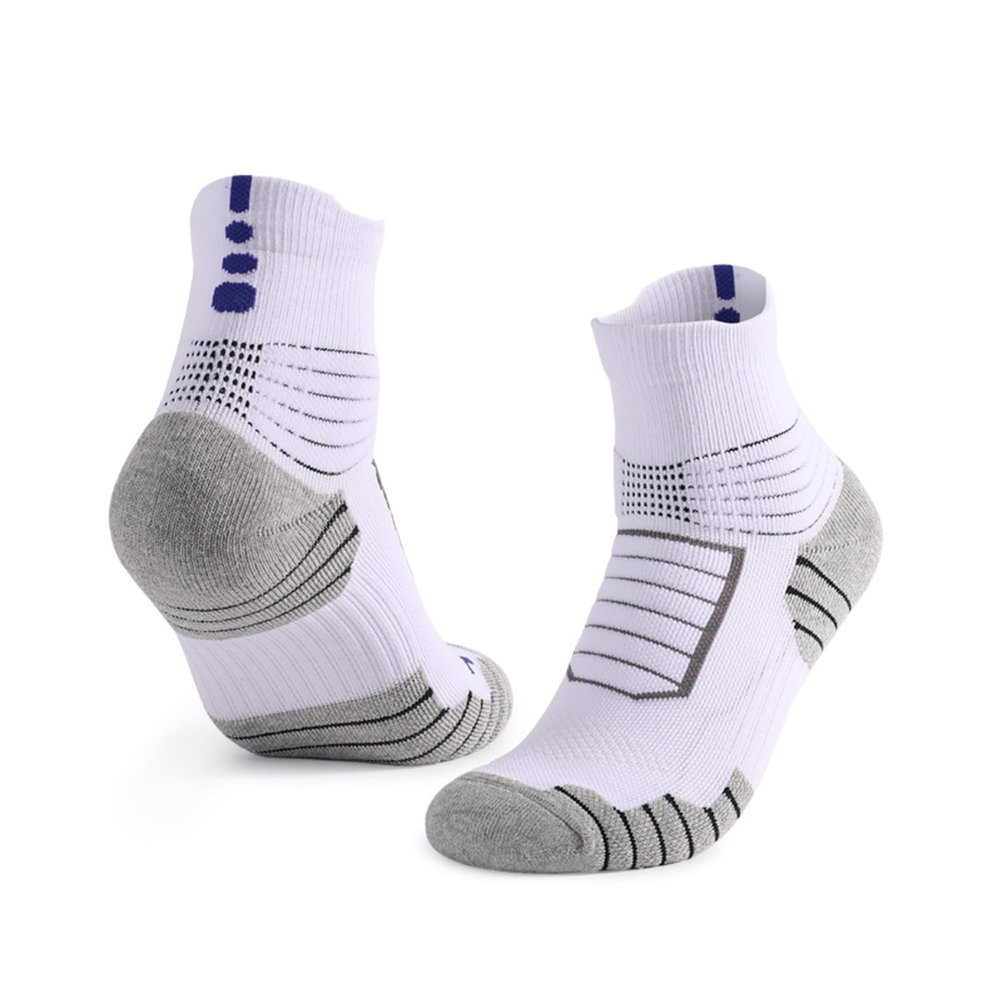 SKMQAKU Ankle Socks with Cushion Sport Athletic Running Socks Low Cut Compression Running Sock with Ankle Support 3 Pairs