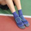 SKMQAKU Ankle Socks with Cushion Sport Athletic Running Socks Low Cut Compression Running Sock with Ankle Support 3 Pairs view 4