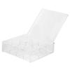 OATIPHO Box Small Jewelry Organizer Storage Drawers Transparent Plastic Jewelry Small Earrings Container view 1