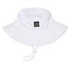Baby Toddler Sun Hat,Kids Summer UPF 50+ Foldable Beach Bucket Hat for Boys Girls Children 0-6 Months White view 1