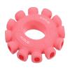 uxcell Hand Grip Strengtheners, 20-30Lb Silicone Grip Strength Training for Stress Relieve & Rock Climbing, Pink view 1