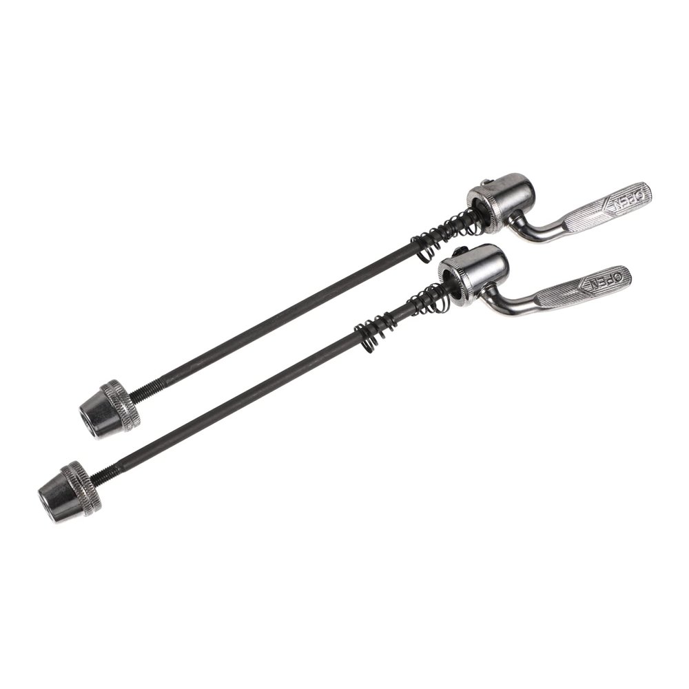 GANAZONO 2pcs Quick Release Trainer Skewer Replacement for Mountain Road Bikes Steel Axle for Rear Wheel Easy Install Rear Skewer Cycling Accessory