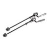 GANAZONO 2pcs Quick Release Trainer Skewer Replacement for Mountain Road Bikes Steel Axle for Rear Wheel Easy Install Rear Skewer Cycling Accessory view 1
