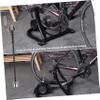 GANAZONO 2pcs Quick Release Trainer Skewer Replacement for Mountain Road Bikes Steel Axle for Rear Wheel Easy Install Rear Skewer Cycling Accessory view 2