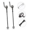 GANAZONO 2pcs Quick Release Trainer Skewer Replacement for Mountain Road Bikes Steel Axle for Rear Wheel Easy Install Rear Skewer Cycling Accessory view 4