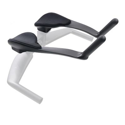 OUZINE TT Hand Rest Handle Extension Bar Handlebar Carbon time Trial Handlebar TT Bar Rest Triathlon Handlebars Bike Parts Road Accessories(15 Degree L)