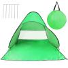 KOCASO Pop Up Beach Tent for 3 Person, Green, Waterproof, Portable, Easy Setup, Beach, Picnic, Car Camping view 1