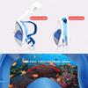 Snorkel Diving Mask, Panoramic HD Scuba Snorkel Mask, Anti-Fog Swim Mask, Tempered Glasses Snorkel Goggles, Scuba Dive Snorkel Mask with Silicone Skirt Strap for Dry Snorkeling, Swimming view 4