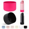 LUCKINEE 2Pcs Silicone Boot Bottom Base for Owala FreeSip Twist and Flip Flask 40OZ and Hydro Flask Wide Mouth 32oz 40oz and More Bottles with Bottom Diameter 3.46-3.65in view 1