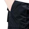 Men's Casual Cargo Capri Workout Hiking 3/4 Quick Dry Shorts Military Tactical Below Knee Short (Black,X-Large) view 2
