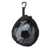 Single Ball Mesh Storage Bag with Clip - Drawstring Sling Back Bag for Carrying Basketball, Volleyball, Soccer, Football & More