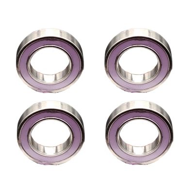 WEIWEIBEIER 4pcs 18307-2RV-N4 Bicycle Hub Bearing 18x30x7mm Bike Hybrid Ceramic Ball Bearings 18307