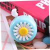 GANAZONO Bike Daisy Flower Horns Chrysanthemum Pattern and Girls Bike Horn Cycling Ring Alarm Handle Bar Bell view 2