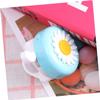 GANAZONO Bike Daisy Flower Horns Chrysanthemum Pattern and Girls Bike Horn Cycling Ring Alarm Handle Bar Bell view 4