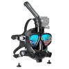 SMACO Full Face Snorkel Mask Adults with Camera Mount,Scuba Diving Mask with Anti-Fog Anti-Leak,Snorkling Mask Kit Compatible with S400/S400 Pro/S700/S700 Max Scuba Diving Tank for Man and Women view 1