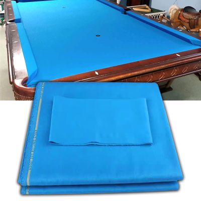 LXHJB Pool Table Felt Pre Cut Pool Table Felt - Choose for 9 Foot Table for Bars, Clubs, Hotels Replacement(Progressive Class) (Color : Blue, Size : 9ft)