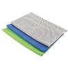 GANAZONO 3pcs Quick Dry Fitness Towels Skin-Friendly Sports Towels for Gym Camping and Travel Ultra Absorbent and Portable Light Grey Dark view 1
