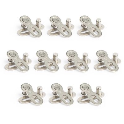 10 Pieces 6/7/8 Speed Quick Missing Link Connectors - PSLER Bike Chain Master Link Bicycle Chain Link Repair Accessories