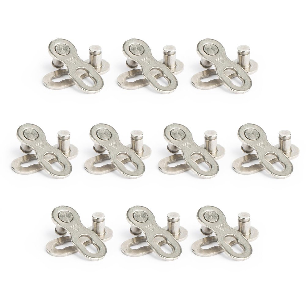 10 Pieces 6/7/8 Speed Quick Missing Link Connectors - PSLER Bike Chain Master Link Bicycle Chain Link Repair Accessories
