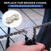 10 Pieces 6/7/8 Speed Quick Missing Link Connectors - PSLER Bike Chain Master Link Bicycle Chain Link Repair Accessories view 3