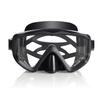 3 Window Scuba Diving Mask, Tempered Glass Snorkel Mask Anti-Fog Swim Mask No Leakage Swim Goggles with Nose Cover Snorkeling Gear for Snorkeling, Freediving, Swimming view 1